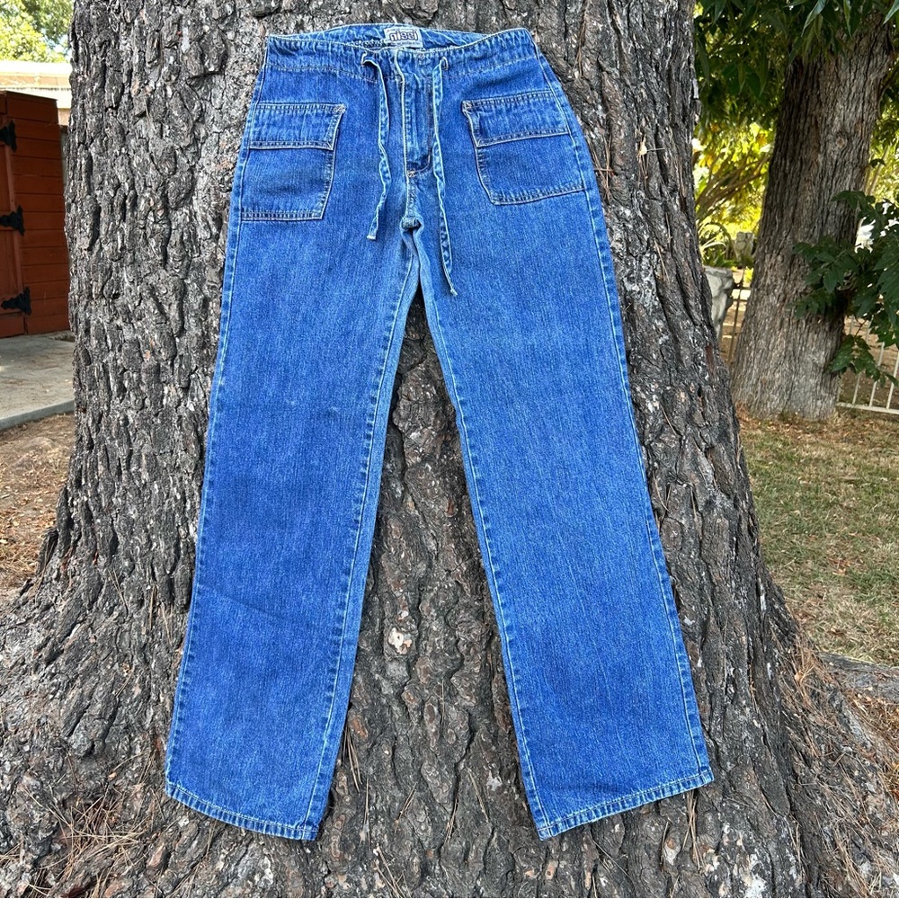 American Brand NISSI Relaxed Fit Blue Jeans for women 100% Cotton